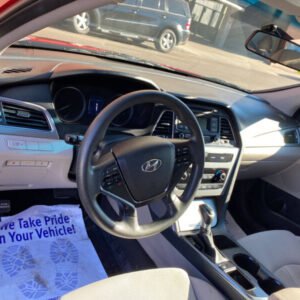 2017 Hyundai Sonata Red