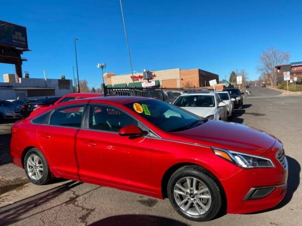 2017 Hyundai Sonata Red - Image 5