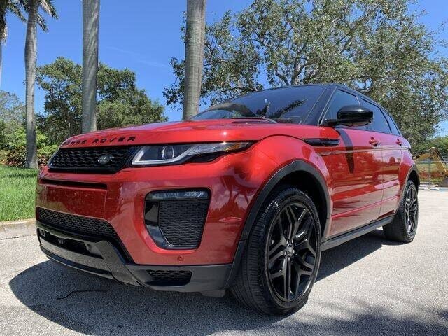 2017 Land Rover Range Rover Evoque Firenze Red Metallic - Image 4