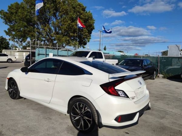 2019 Honda Civic White - Image 4
