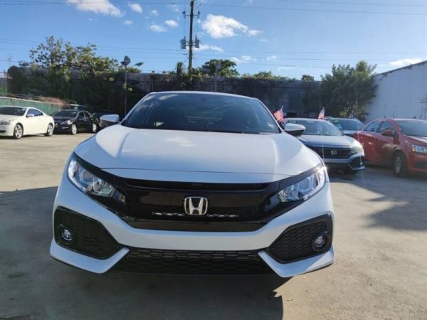 2019 Honda Civic White - Image 6