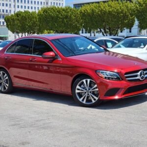 2021 Mercedes-Benz C 300 Sedan Designo Cardinal Red Metallic