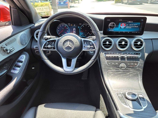 2021 Mercedes-Benz C 300 Sedan Designo Cardinal Red Metallic - Image 11
