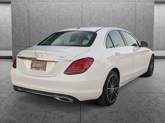 2021 Mercedes-Benz C 300 Sedan white – Certified Pre-Owned - Image 4