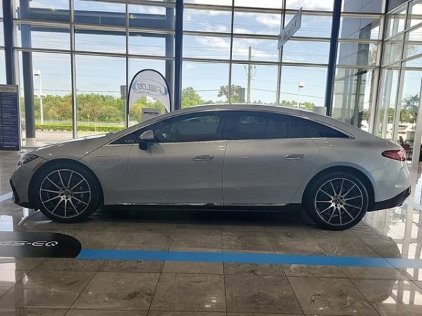Mercedes-Benz EQS 450+Cirrus Silver metallic - Image 9