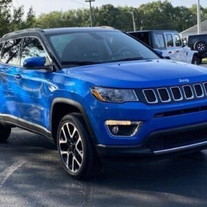 2017 Jeep Compass Laser Blue Pearlcoat