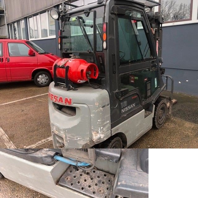 Nissan P1D1A18LQ Vollkabine mit Heizung - Image 8