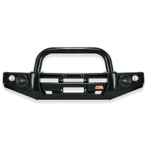 Dmax facelift 2017-2020 707-01 Falcon Bull Bar Single Black Loop Package (LED Foglight)