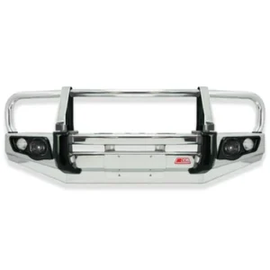 Dmax RG 2020-2024 707-02A Alloy Falcon Bull Bar Black A-Frame Package (LED Foglight)